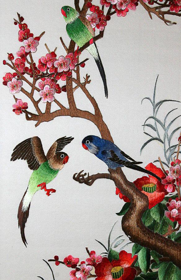 中國手工刺繡，永不過時的美